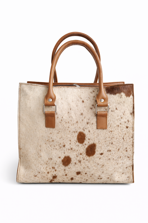 Same Design · Unique Hair-On Leather Pattern