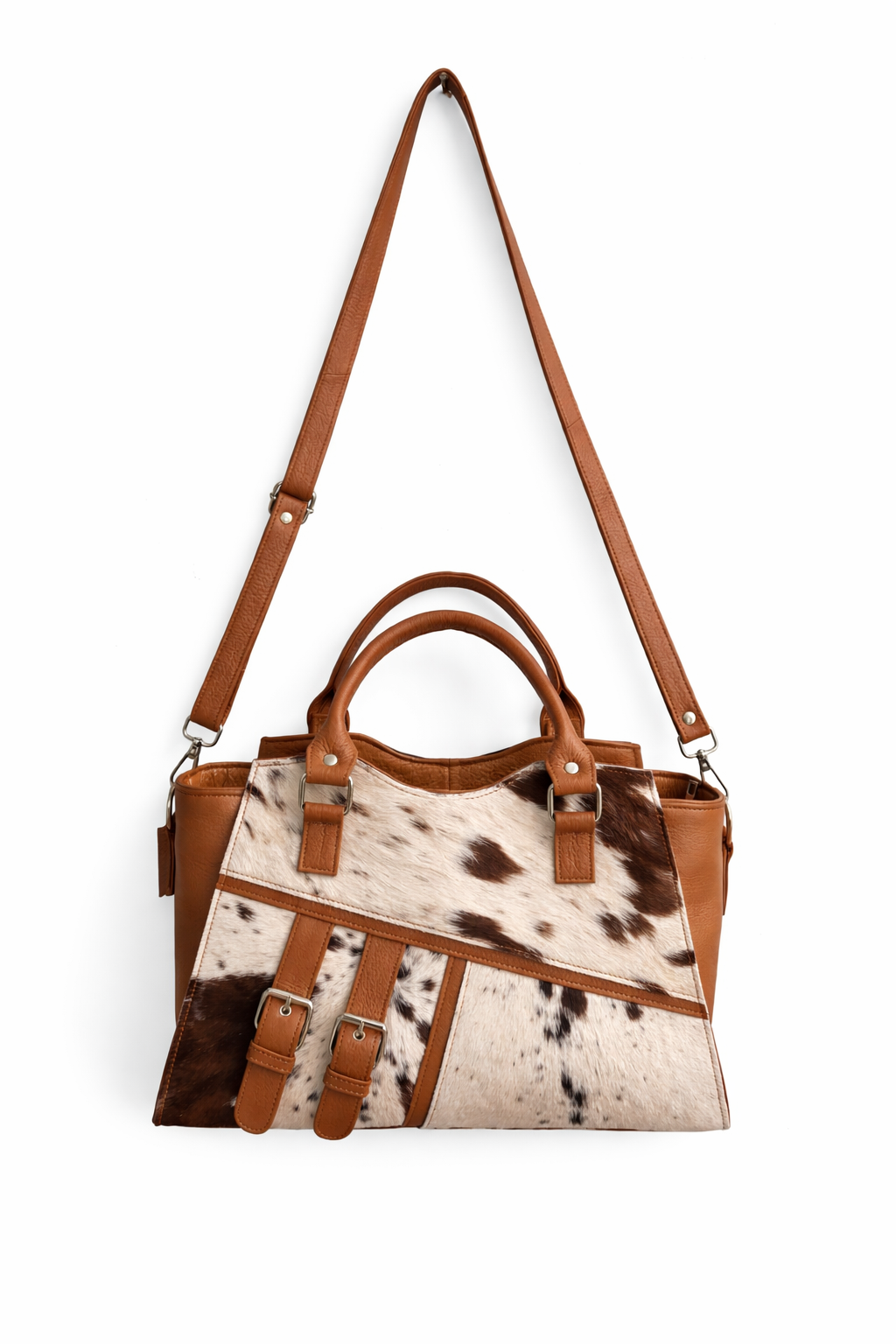 Same Design · Unique Hair-On Leather Pattern