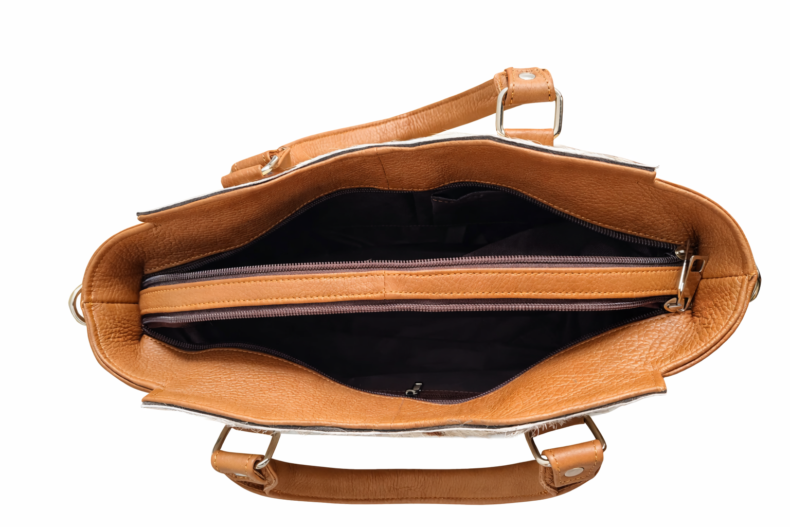 Same Design · Unique Hair-On Leather Pattern