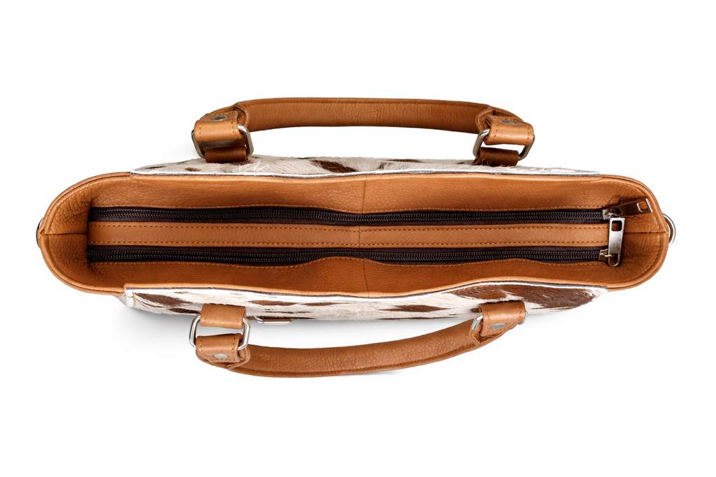 Same Design · Unique Hair-On Leather Pattern